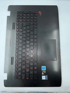 Plasturgie Supérieur Asus ROG GL742 avec clavier rétro éclairé AZERTY + Touchpad - Imagen 1 de 3