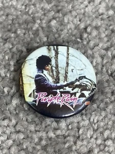 PRINCE PURPLE RAIN Pin Vintage 80s Pinback Button Badge 1980s Original VTG 1984 - Picture 1 of 4
