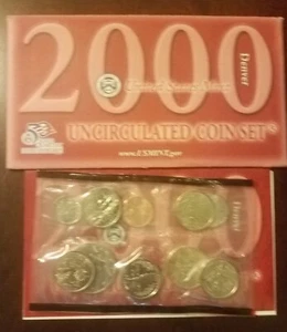 2000 Denver Uncirculated Coin Set - Picture 1 of 1