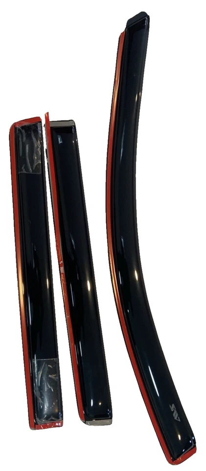 Juego de 3 deflectores de ventana Ventvisor incompletos para 04-06 Scion xA 194456 Foto 1 de 3