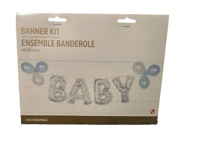 Balões de confete para chá de bebê suprimentos para festa presente dos pais azul - Imagem 1 de 4