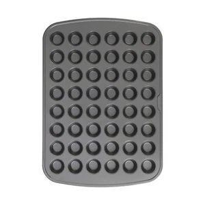 Non-Stick Steel 48 Cup Mini Muffin Pan – Heavy Duty Small Muffin Pan, Bakeware C - Picture 1 of 7