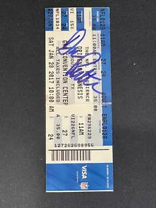 2017 SUPER BOWL RADIO ROW NFL EXPERIENCE Dan Patrick Show Autograph Ticket STUB - Picture 1 of 4