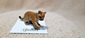 LITTLE CRITTERZ Cougar Cub "Renegade" Miniature Figurine New FREE SHIPPING LC136 - Picture 1 of 7