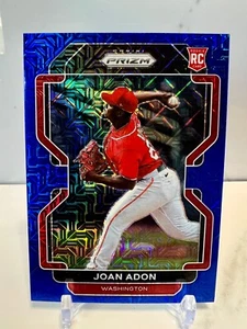 2022 Panini Prizm Joan Adon Blue Mojo /199 - Bild 1 von 2