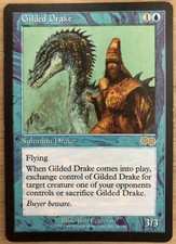 MTG Magic The Gathering Gilded Drake Urza's Saga USG English Rtero Card Game