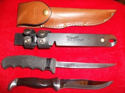 CUTCO 1769 Caza Nunca Usado Gratis Pesca Grabada Hoja DD  Foto 1 de 4