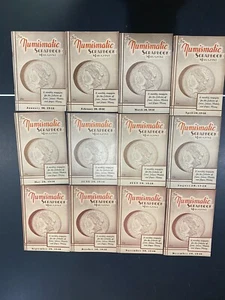 Rare Old 1948 The Numismatic Scrapbook Magazine Complete set of 12 Jan-Dec Coins - Picture 1 of 4
