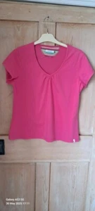 Classic Seasalt Tee Shirt In A Lovely Pink - Pink Seasalt Cornwall Seasalt Corn - Picture 1 of 5