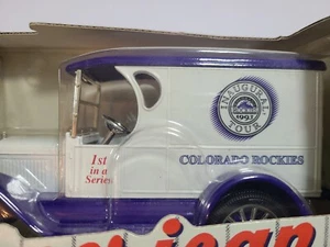 1993 Ertl American Pastime Serie Druckguss Metall Bank Colorado Rockies Neu im Karton LESEN - Bild 1 von 10