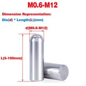 Stainless Steel Solid Round Head Cylindrical Pin / Locating Pin / Fixing Pin - Picture 1 of 9