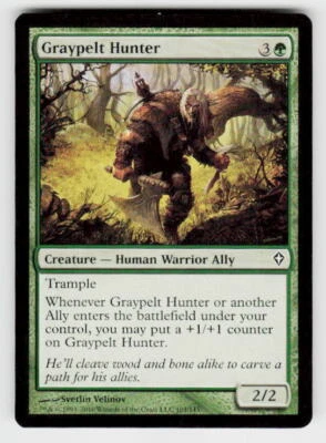 Worldwake #103 Graypelt Hunter - Image 1 of 2
