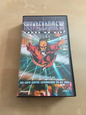 Thunderdome '96 - Dance Or Die!  VHS 1996 ID&T Hardcore Techno Gabber Rave - Bild 1 von 4