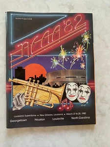 NCAA Final Four men's basketball game program, March 1982 - Picture 1 of 9