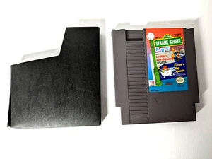 Sesame Street ABC Letter-Go-Round / Ernie's Big Splash (NES) Original, Tested - Picture 1 of 6