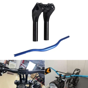 Club Style 8" + 1" Bar Riser Kit w/1 1/2″ Handlebar For Harley Sportster Dyna - Picture 1 of 8