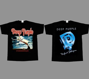 DEEP PURPLE PERFECT STRANGERS STORMBRINGER BLACK SHORTLONG SLEEVE T-SHIRT 345XL - Bild 1 von 5