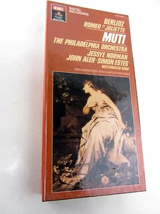Hector Berlioz ROMEO et JULIETTE OP. 17 RICCARDO MUTI Cassette Box Set w/ Book - Picture 1 of 3