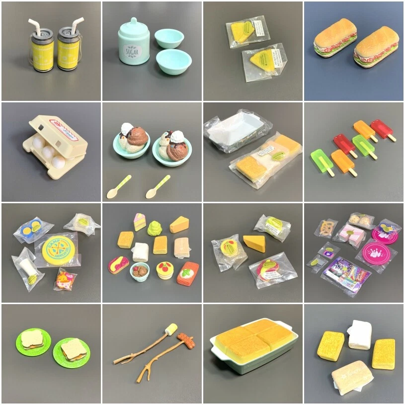 Lotes Muñeca American Girl 18"" Cocina Cocina Comida Pastel Pan Jugo Soda Bebida Foto 1 de 1