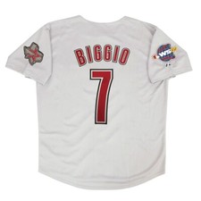 Craig Biggio Houston Astros Grey Road 2005 World Series Jersey Men's (M-2XL)