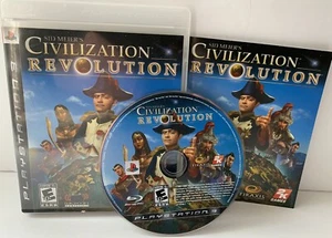 Sid Meier's Civilization Revolution (Sony PlayStation 3, 2008) CIB, getestet funktioniert - Bild 1 von 2