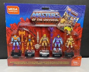 Mega Construx Masters of the Universe 2018 - Battle for Eternia set paquete de 5 - Imagen 1 de 12