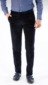 Classic Velvet Trousers with Polar Fleece LiningAny Color Any Size Available - Picture 1 of 9