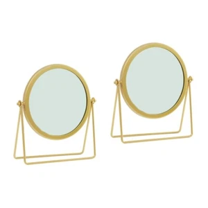 Metall Tischplatte Spiegel Schreibtisch Make-Up Spiegel Stehend Make-Up Spiegel - Bild 1 von 12