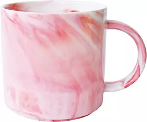 Marbling Ceramic Coffee Mug, Tea Cup for Office and Home, 13 Oz, Dishwasher and - Picture 1 of 7