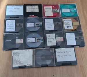 Minidiscs Sony, TDK, BASF, Fuji, Maxell-15 St. - Bild 1 von 4