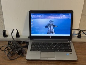 HP Probook 640 G1, win 11, i5-4300M 2.6GHz, 8gb memory, 320gb hd, 14" screen - Afbeelding 1 van 6