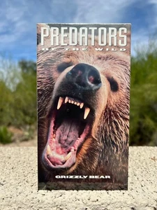 Time Life Video: Predators of the Wild - Grizzly Bear (VHS, 1992, V536-2, NEW) - Picture 1 of 8