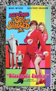 Austin Powers "The Spy Who Shagged Me" 1999 Mike Myers Heather Graham Comedy VHS - Picture 1 of 3