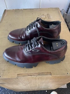 Oakley Golf Shoes Brown Vintage Size 10 - Picture 1 of 8