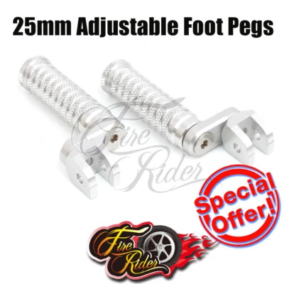 SI CNC estriberas 25 mm extender piloto/kit trasero para Ducati 959 Panigale 16 Foto 1 de 4