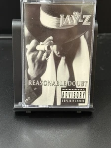JAY-Z REASONABLE DOUBT 1996 CASSETTE TAPE RAP HIP HOP RARE NAS MOBB DEEP - Picture 1 of 4