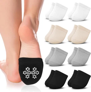 8 Paar Damen Halbsocken Zehenaufleger Linersocken unsichtbare Zehenbezugsocken - Bild 1 von 7