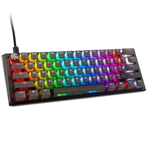 Ducky One 3 Aura Black Mini Gaming Tastatur, RGB LED - Gateron Baby Kangaroo (US - Bild 1 von 10
