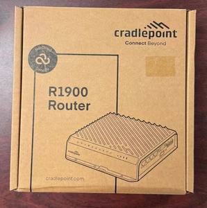 Cradlepoint R1900-5GB Dual-Band 5G WiFi 6 Ruggedized Router MB01-19005GB-GA - Picture 1 of 4