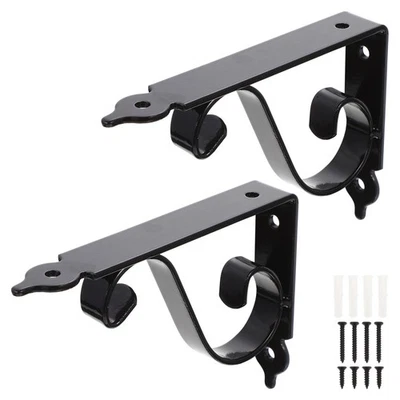  2 Sets Staffe Di Scaffale Triangolo Supporto Angolare Per Carichi Pesanti - Immagine 1 di 4