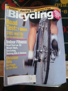 Vintage 1982 Bicycling Magazine 9 Issues - Foto 1 di 18