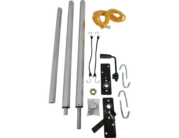 COMPRADORES PROD KIT DE RODILLOS DE LONA VOLCADO NEGRO- DTR7018 Foto 1 de 4