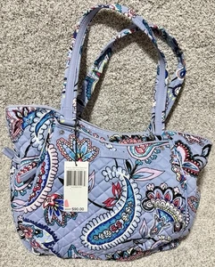 Cartera de hombro Vera Bradley icónica Glenna Makani Paisley nueva con etiqueta - Imagen 1 de 6