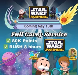 🔥 RUSH 8H 🔥 Monopoly - Jedi Partners Event - Full Carry 80k Point - Bild 1 von 13