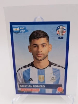 Cristian Romero 2024 Panini Copa America USA Sticker #ARG6 Blue Argentina - Image 1 of 2