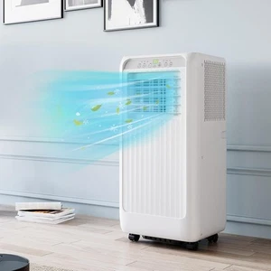 Portable Air Conditioner 8000 BTU 3 in 1 Cooling Fan Auto Evaporation w/ Remote - Picture 1 of 17