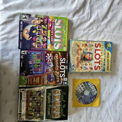 Lot of 5 New Computer PC Games - 4 Slots + Angry Birds 3 Game Collection - Image 1 of 4