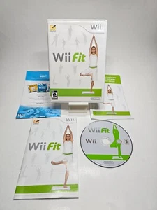 Wii Fit-Nintendo Wii-TESTED-CLEAN-Complete w/ Manual - Picture 1 of 12