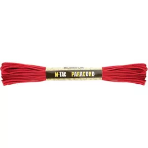 Paracord Fallschirmseil M-Tac Minicord 2 mm 15M rot - Bild 1 von 3