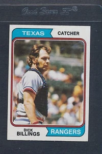 1974 Topps #466 Dick Billings Rangers casi nuevo/como nuevo *2524 - Imagen 1 de 1